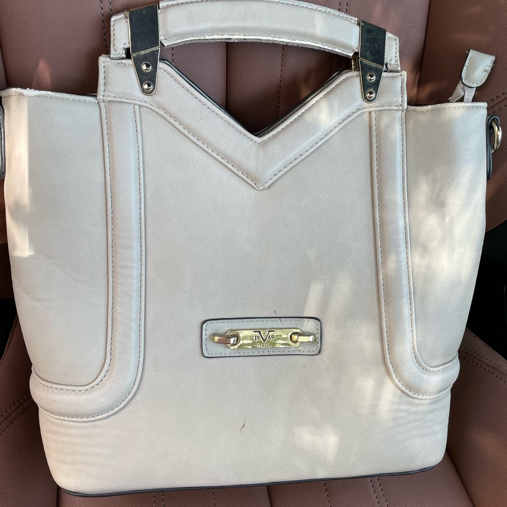 Vintage V 1969 Versace Satchel